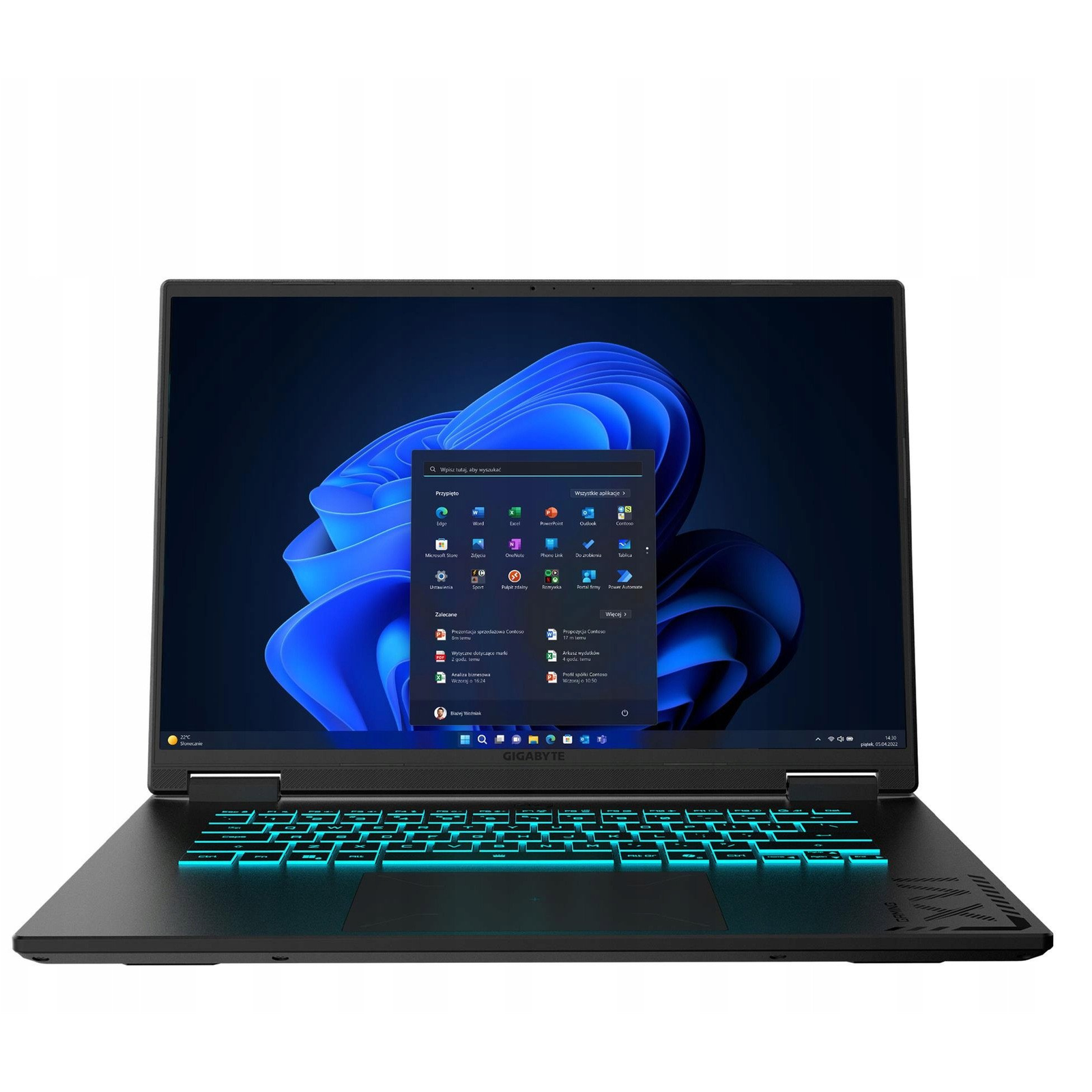 Laptop Gigabyte Gaming A16 CWH i5-13620H / 16 GB / 1 TB / W11 / RTX 5070 / 165 Hz (CWHI3EE894SH) (GAMING A16 CWHI3EE894SH)-0