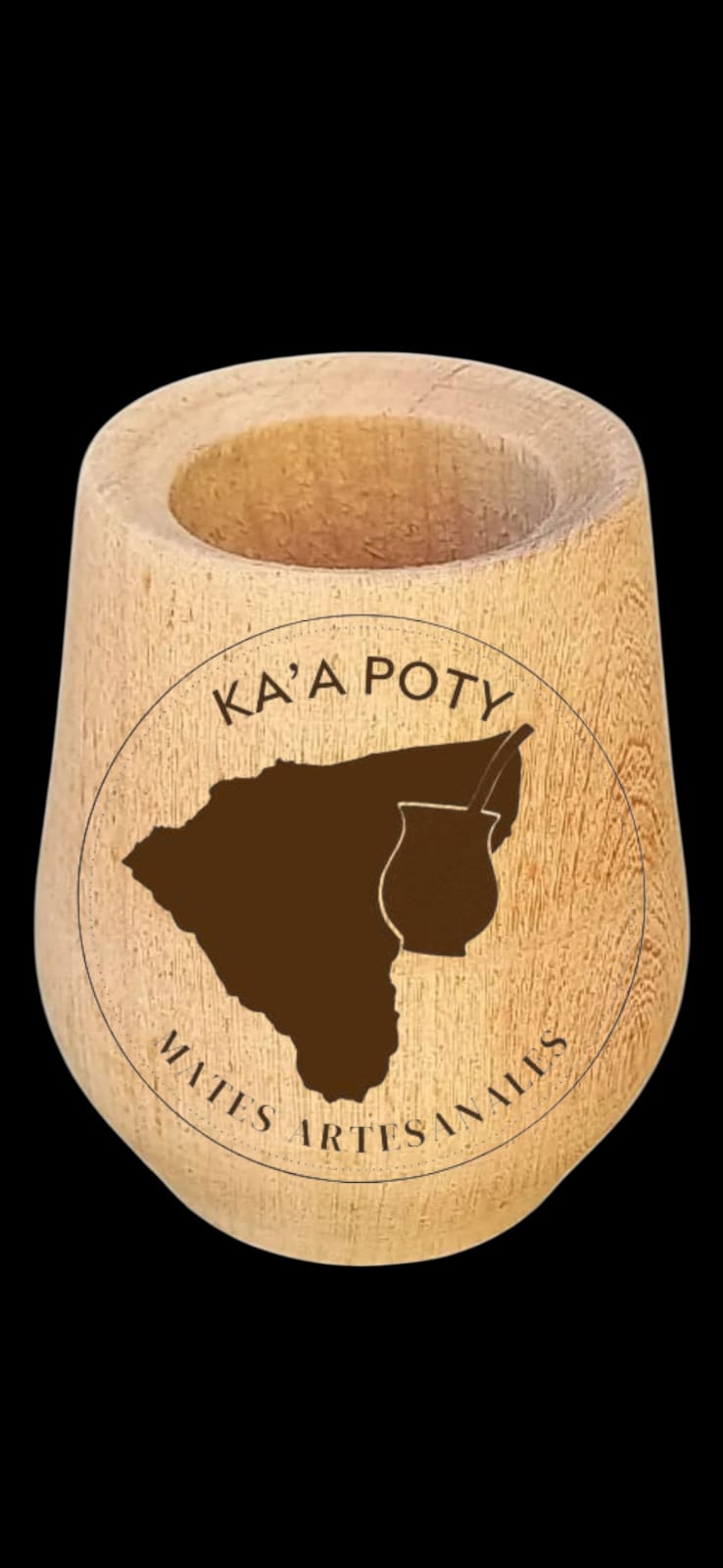 Mate de madera de Algarrobo